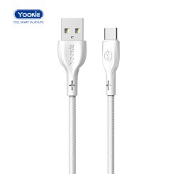 Yookie Charging Data Cable CB17-Type C 2.4A white